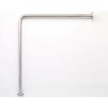 Elcoma 14-223330ST - 1.25'' Diameter Wall To Floor Safety Grab Bars - Stainless