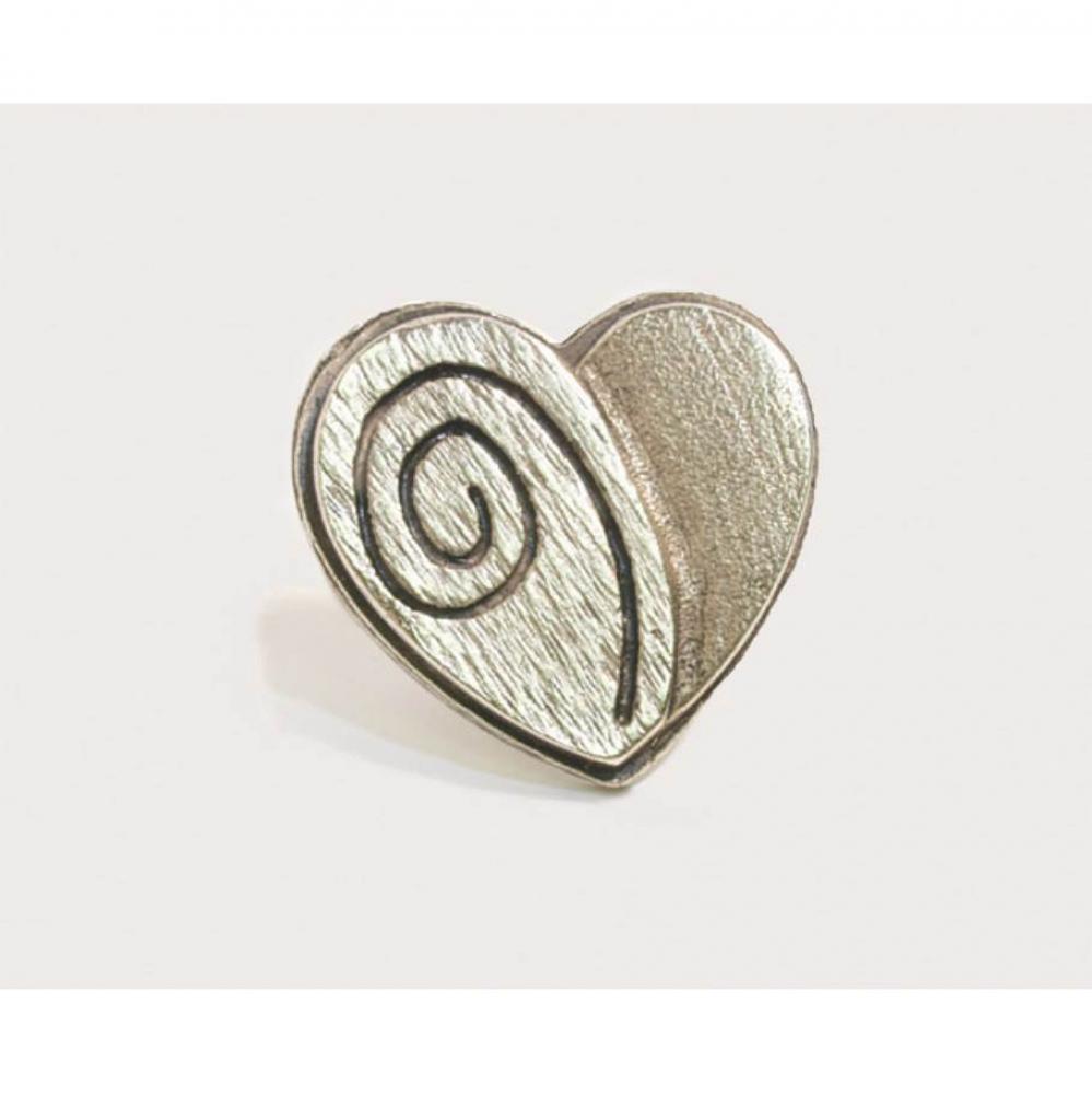 Heart Knob 1-1/2''