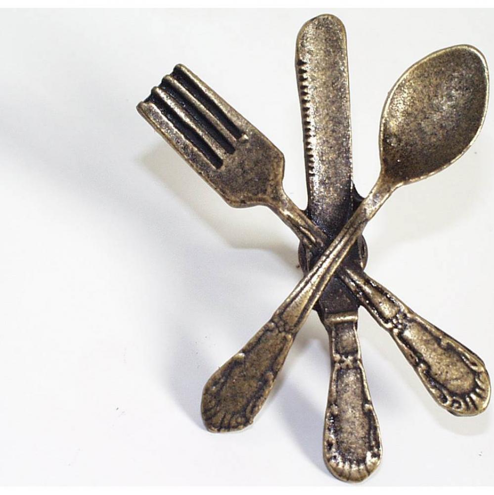 Fork, Knife & Spoon 2-3/8''x1-7/8''