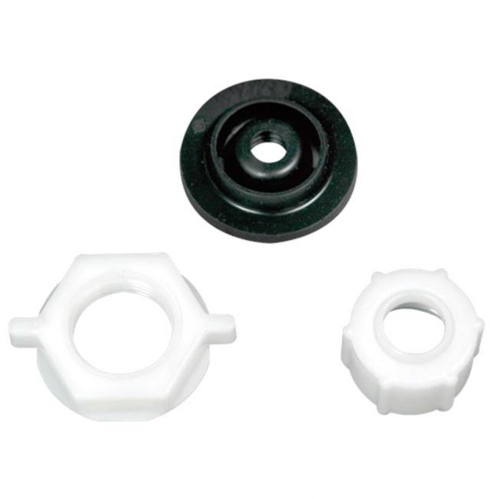 Fill Valve installation kit. Contains ''Torque Guard'' lock nut, coupling nut,