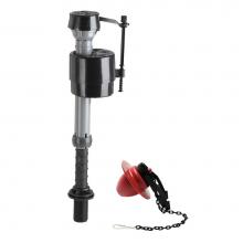 Fluidmaster 400C - Contains the 400A Fill Valve,and 501 Bull''s Eye® Flapper.Solves the two most commo