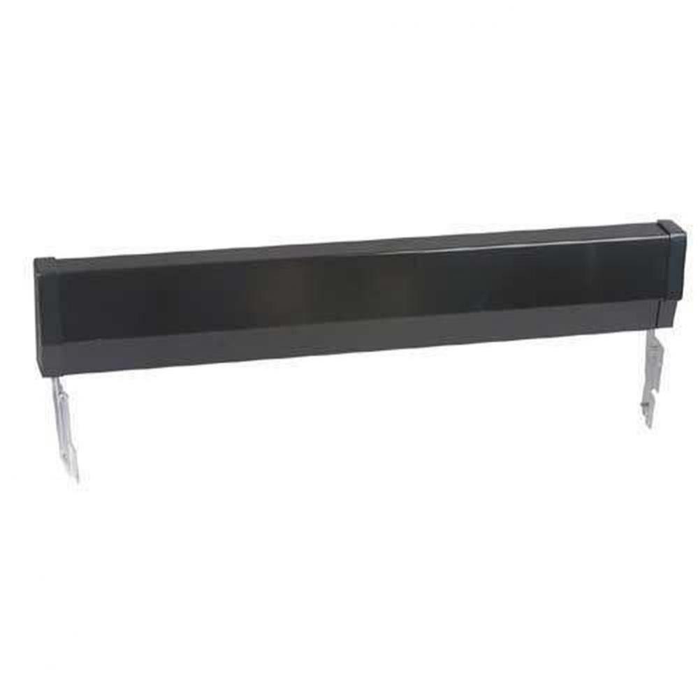 Black Slide-In Range Adjustable Metal Backguard