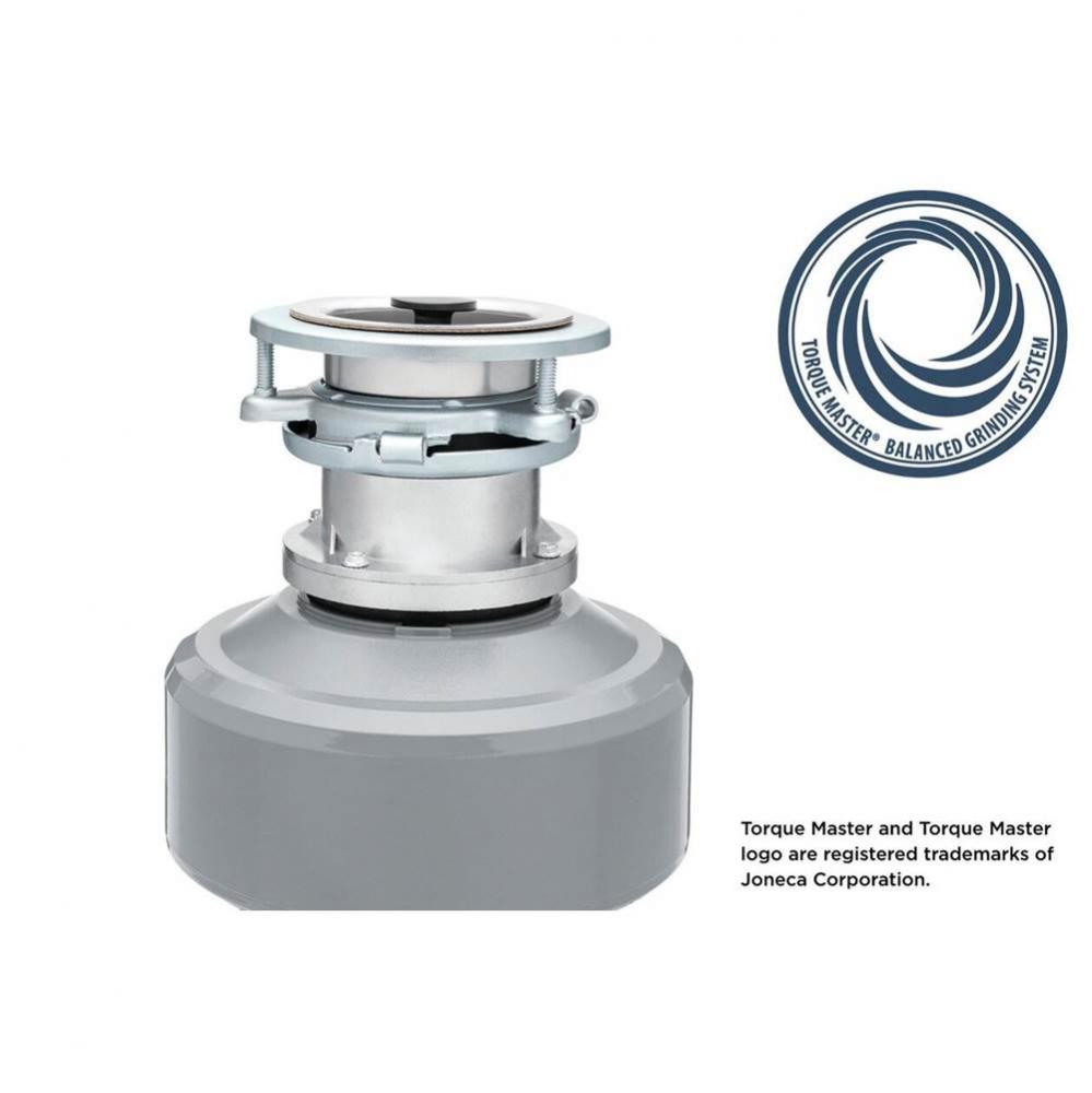 3/4HP Batch Feed Corded Disposer