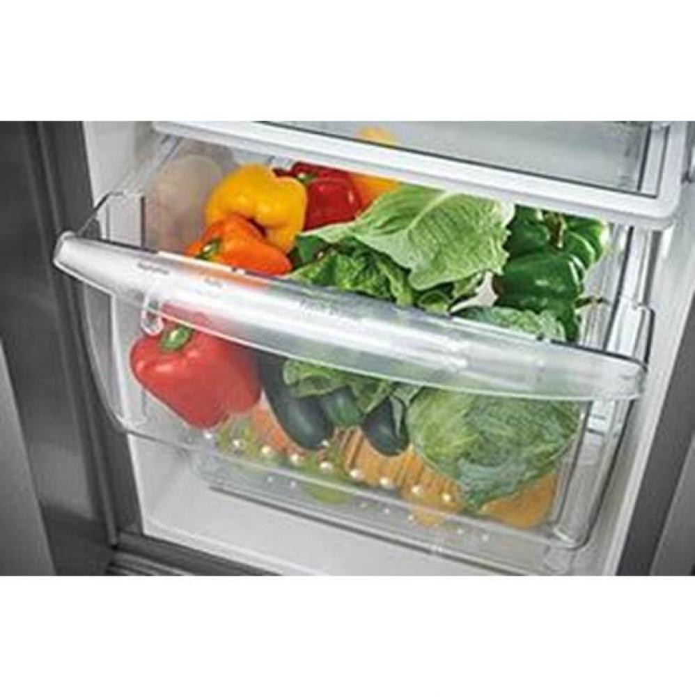 25.6 Cu. Ft. Side-by-Side Refrigerator