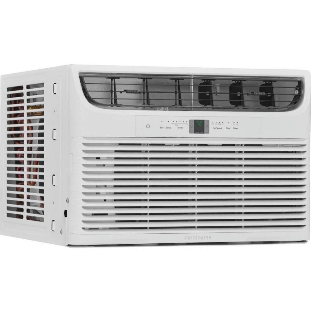 8,000 BTU Window Air Conditioner with Supplemental Heat and Slide Out Chassis