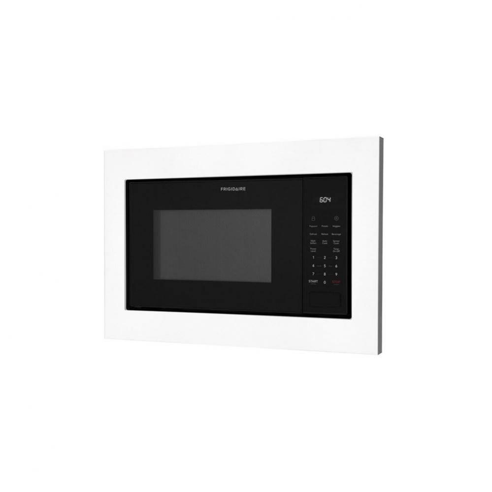 27'' White Microwave Trim Kit