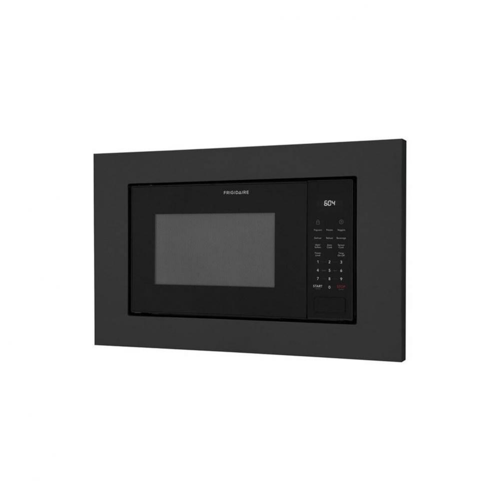 30'' Black Stainless Steel Microwave Trim Kit