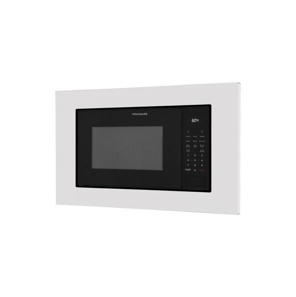 30'' White Microwave Trim Kit