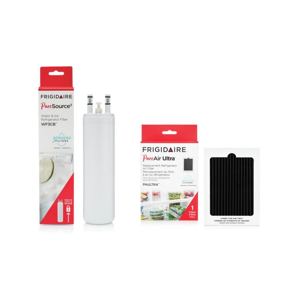 PureSource 3 Replacement Ice and Water Filter (WF3CB) and Air Filter (PAULTRA)