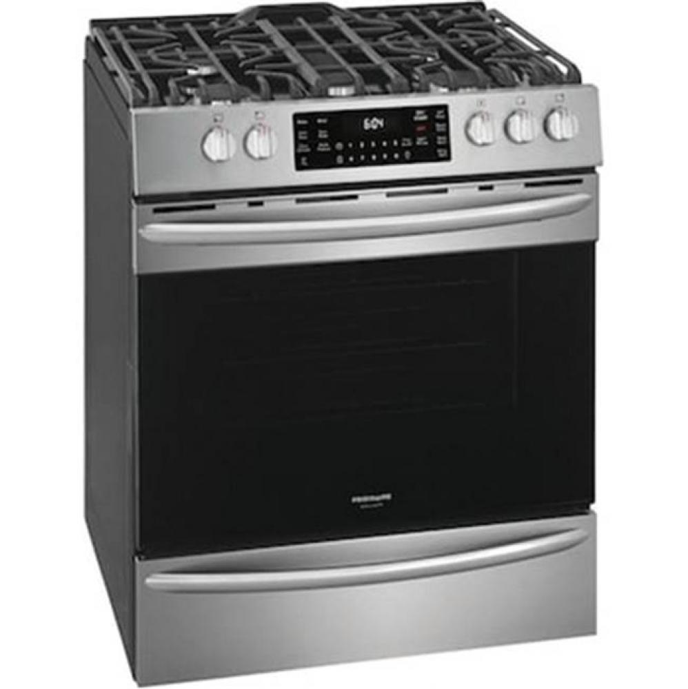 30'' Front Control Gas Range with Air Fry