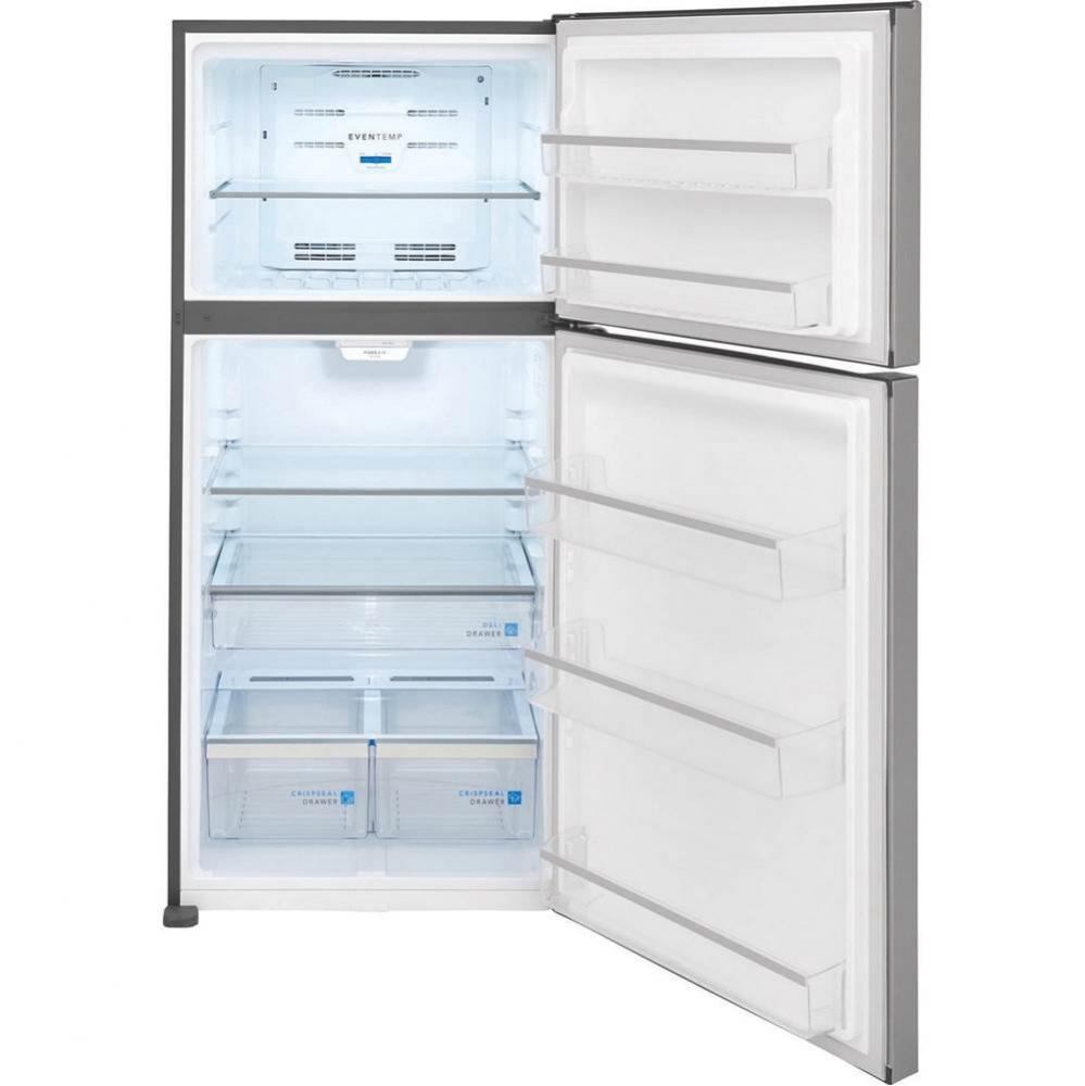 20 Cu Ft Top Mount ADA Estar Glass Shelves