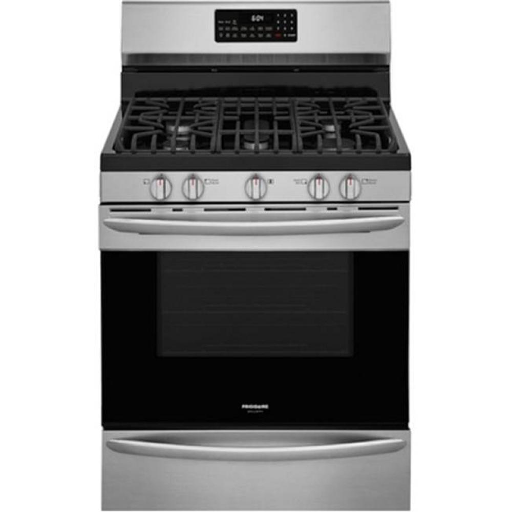 30'' Freestanding Gas Range with Air Fry