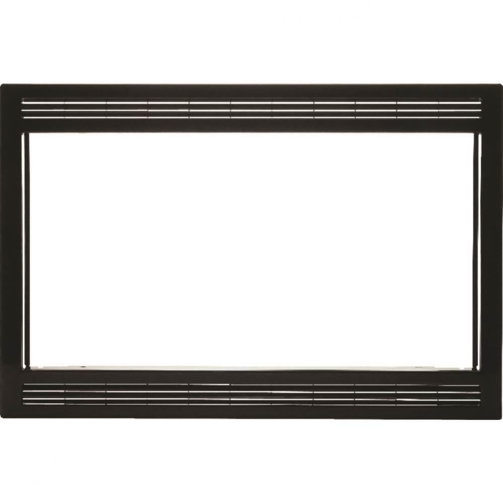 Black 27'' Microwave Trim