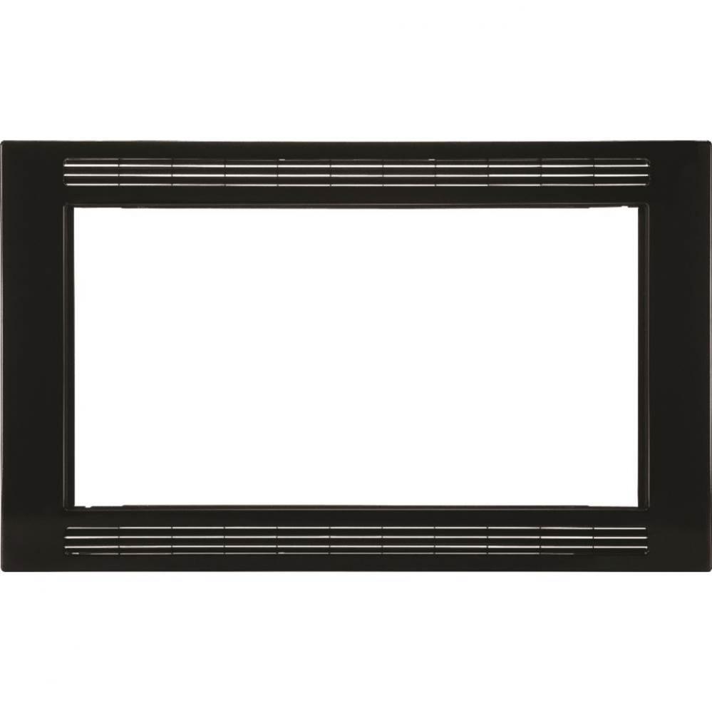 Black 30'' Microwave Trim