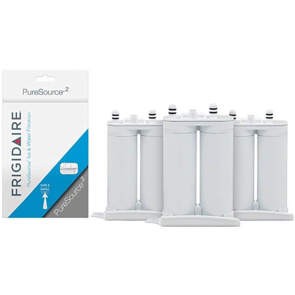 PureSource 2 Replacement Ice and Water Filter, 3 Pack