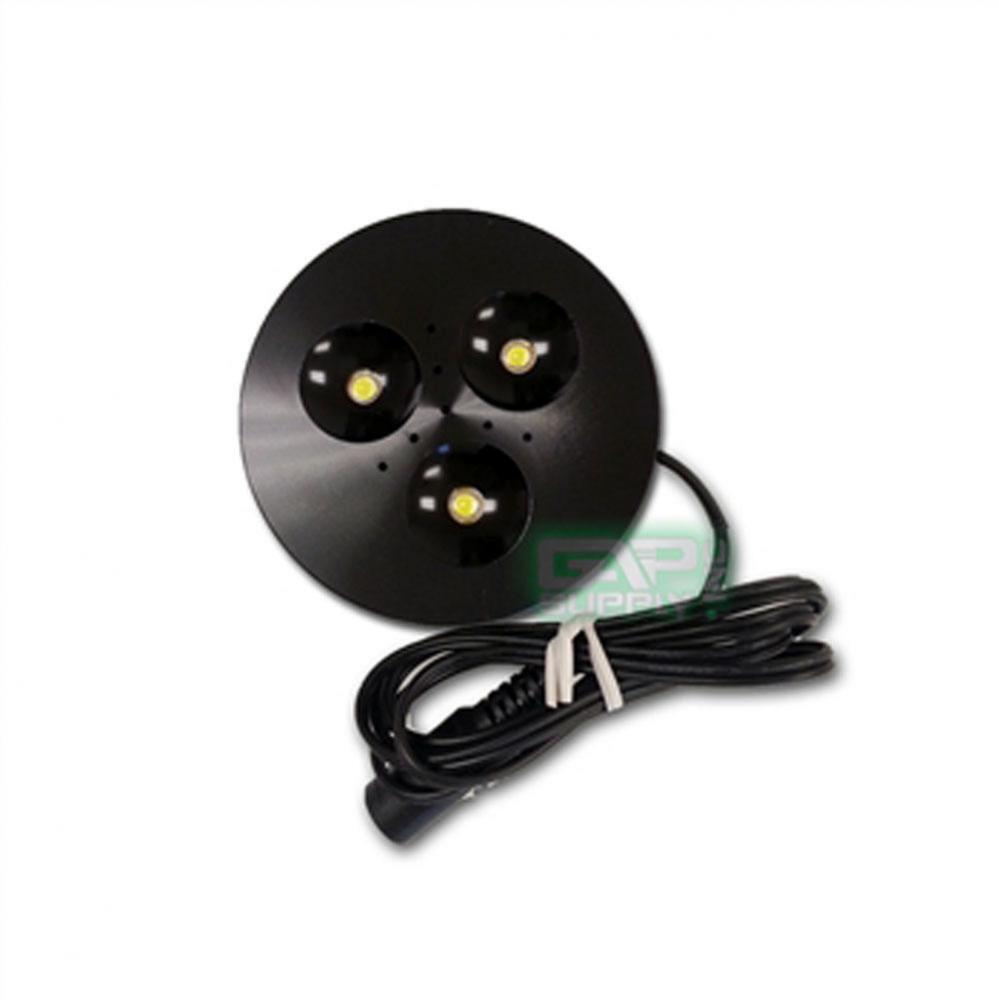 Tricast Led Aluminum Puck Light Black