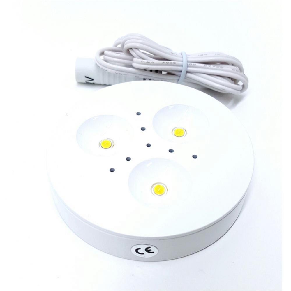 Tricast Led Aluminum Puck Light White