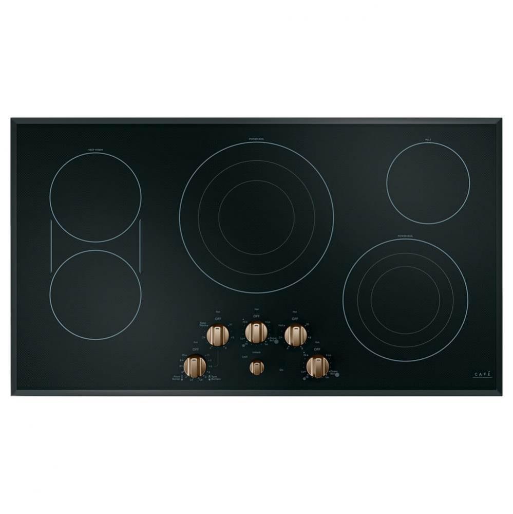 Cafe 36'' Knob-Control Electric Cooktop