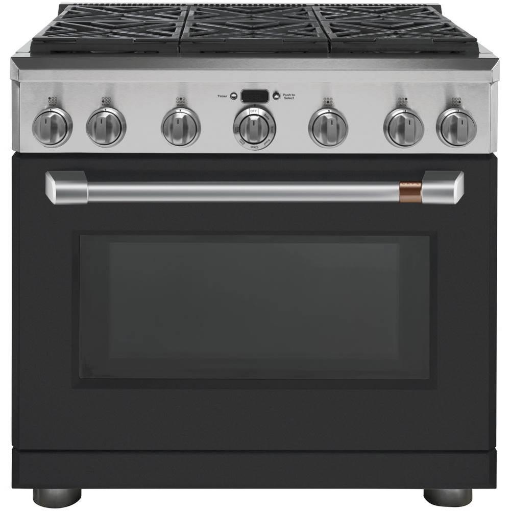 Cafe 36'' All-Gas Professional Range with 6 Burners (Natural Gas)