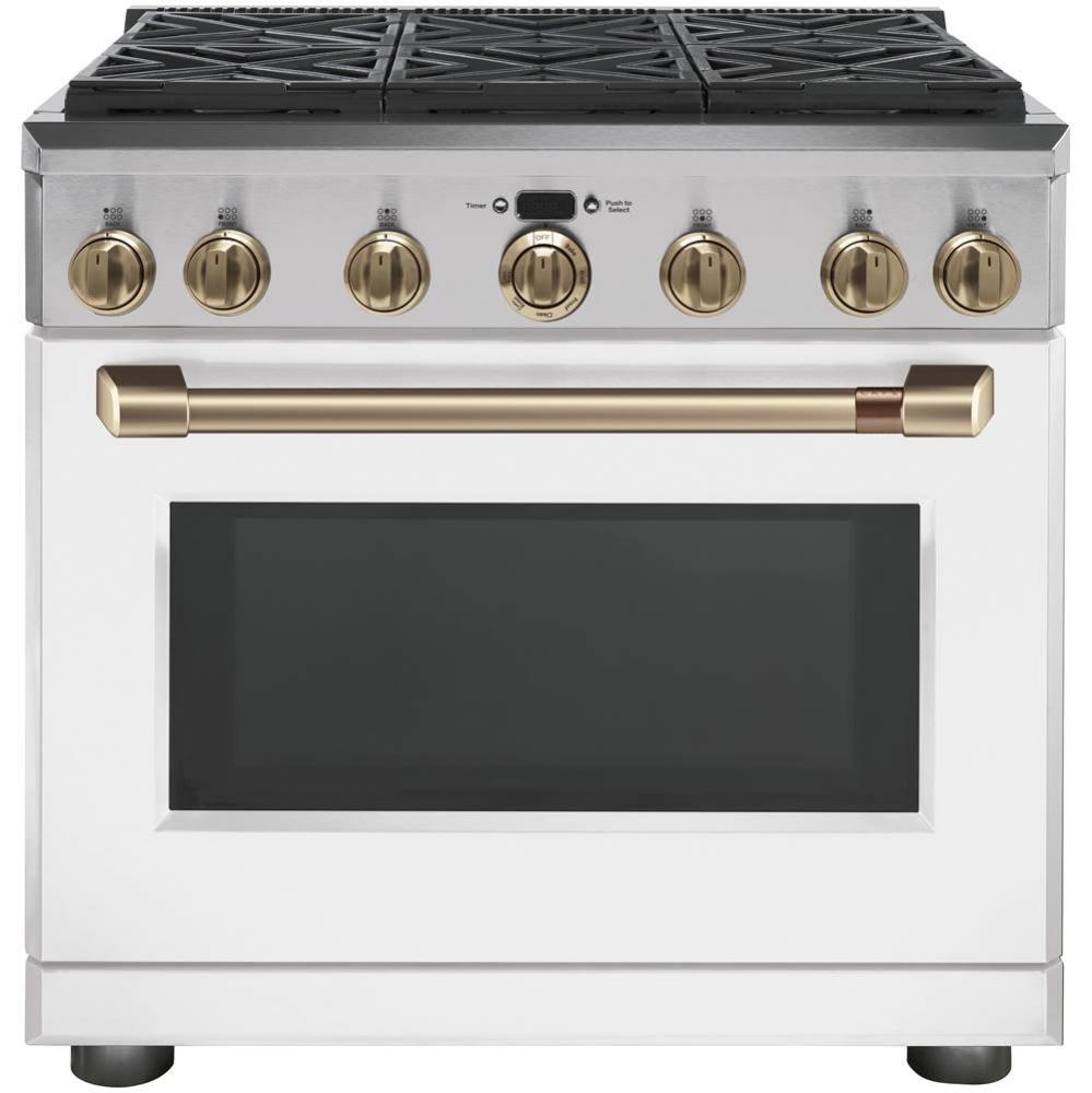 Cafe 36'' All-Gas Professional Range with 6 Burners (Natural Gas)