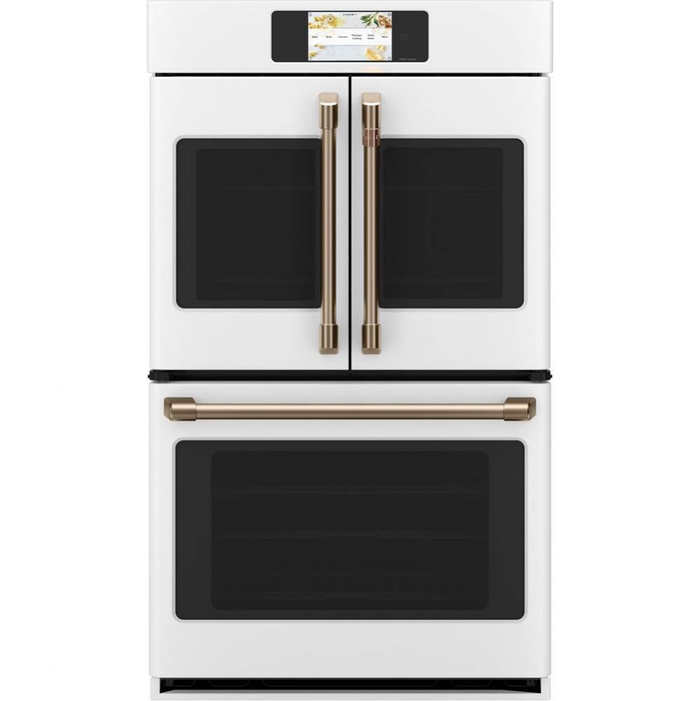 Cafe Professional Series 30'' Smart Built-In Convection French-Door Double Wall Oven
