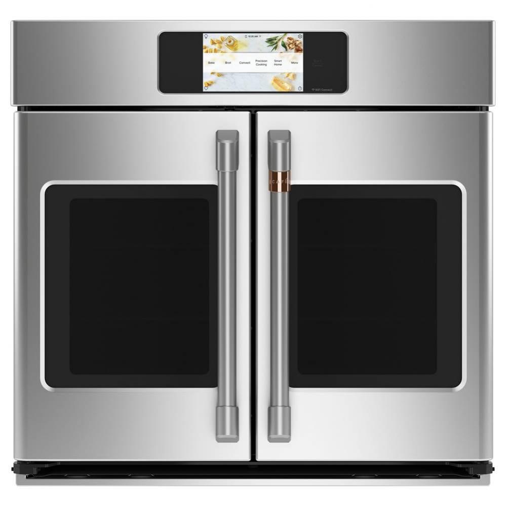 Cafe Professional Series 30'' Smart Built-In Convection French-Door Single Wall Oven