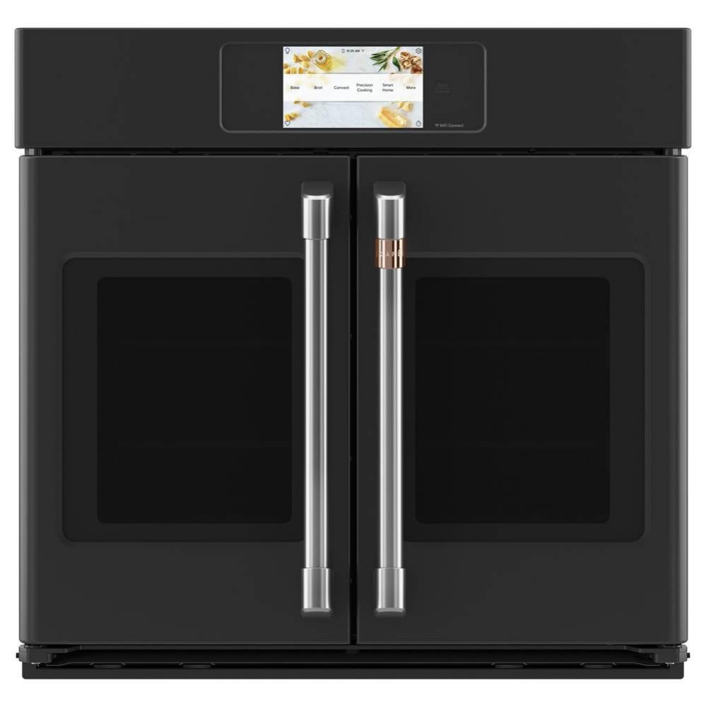 Cafe Professional Series 30'' Smart Built-In Convection French-Door Single Wall Oven