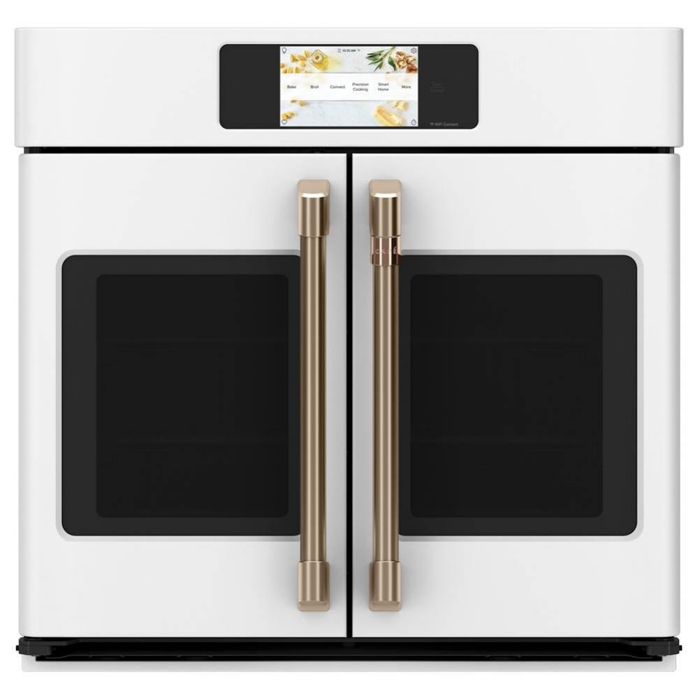 Cafe Professional Series 30'' Smart Built-In Convection French-Door Single Wall Oven