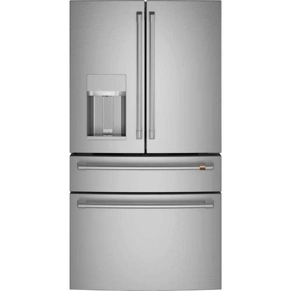 Cafe ENERGY STAR 27.8 Cu. Ft. Smart 4-Door French-Door Refrigerator