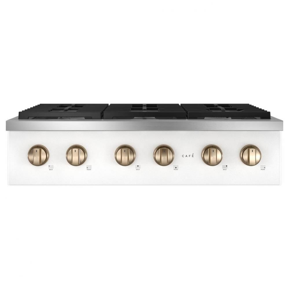 36'' Commercial-Style Gas Rangetop With 6 Burners (Natural Gas)