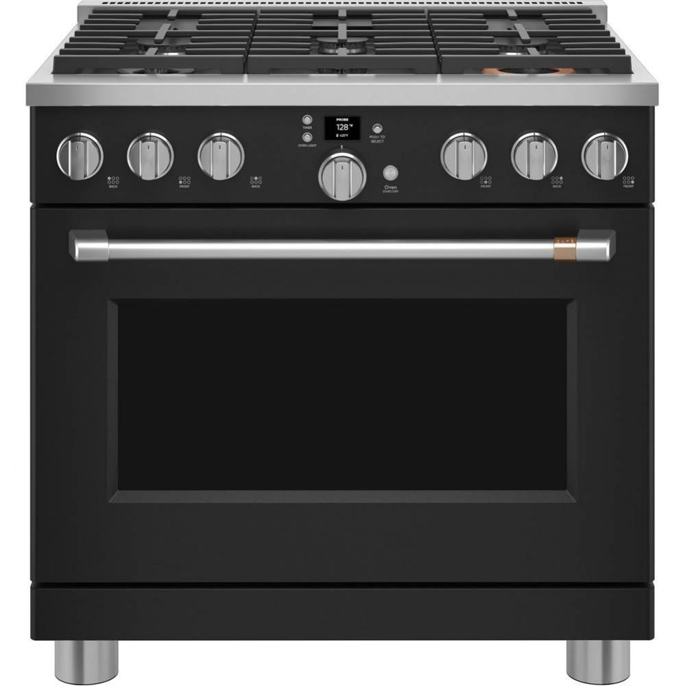 36'' Smart All-Gas Commercial-Style Range With 6 Burners (Natural Gas)