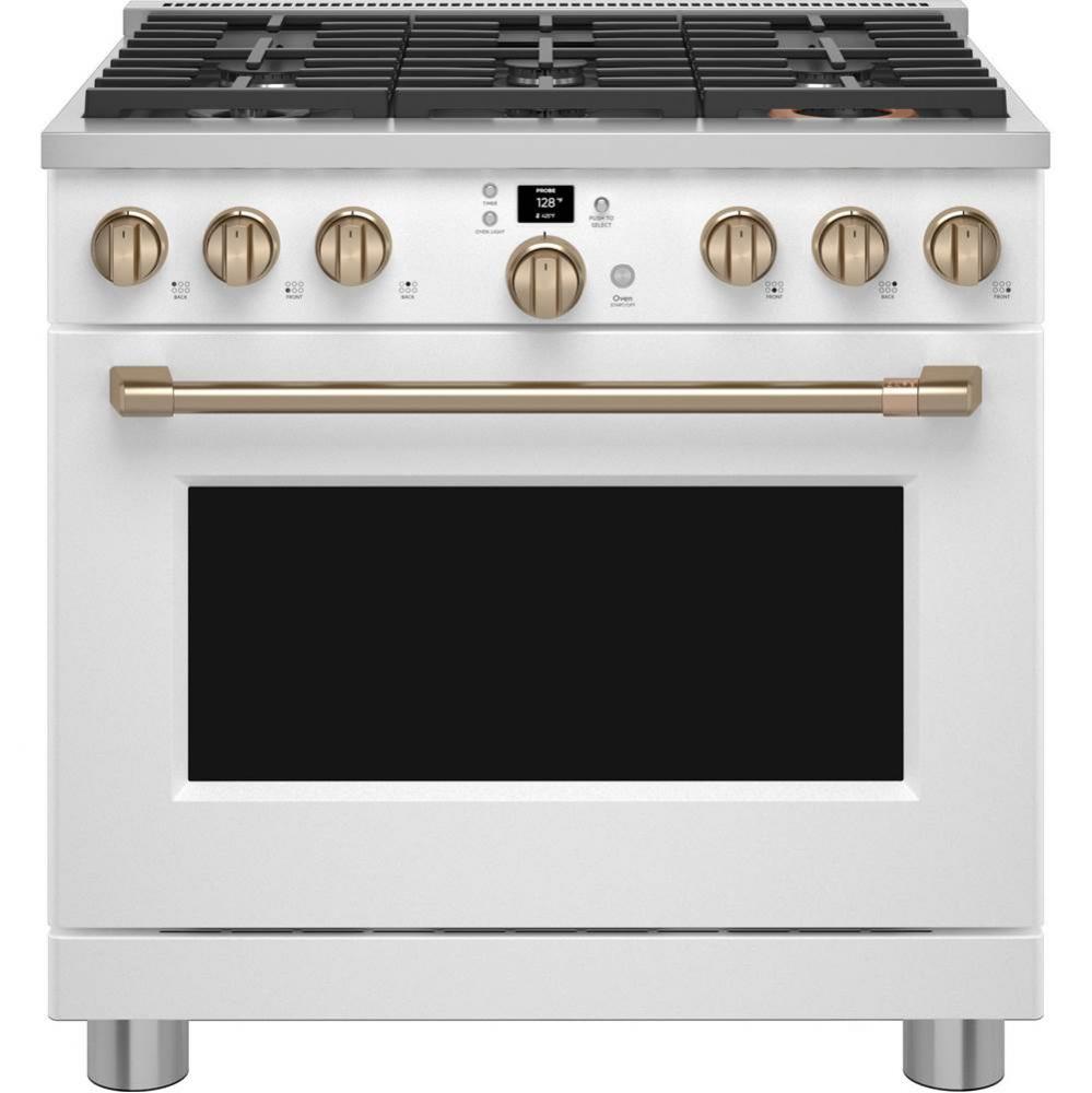 36'' Smart All-Gas Commercial-Style Range With 6 Burners (Natural Gas)