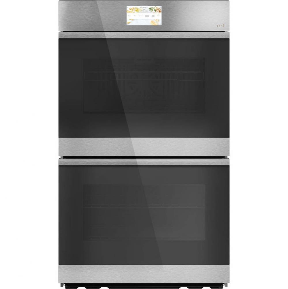 Minimal Series 30'' Smart Built-In Convection Double Wall Oven in Platinum Glass