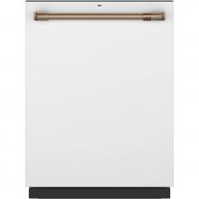 GE Cafe Series CDT845P4NW2 - Cafe Stainless Interior Built-In Dishwasher with Hidden Controls
