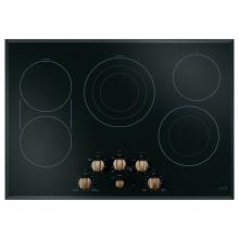 GE Cafe Series CEP70303MS2 - Cafe 30'' Knob-Control Electric Cooktop