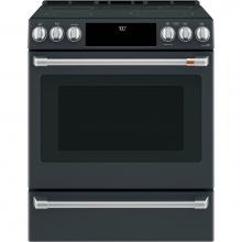 GE Cafe Series CES700P3MD1 - Cafe 30'' Smart Slide-In, Front-Control, Radiant and Convection Range