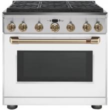 GE Cafe Series CGY366P4MW2 - Cafe 36'' All-Gas Professional Range with 6 Burners (Natural Gas)