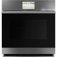 GE Cafe Series CKS70DM2NS5 - Cafe 27'' Smart Single Wall Oven with Convection in Platinum Glass