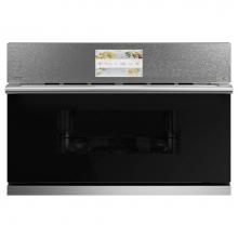 GE Cafe Series CSB913M2NS5 - Cafe 30'' Smart Five in One Oven with 120V Advantium Technology in Platinum Glass