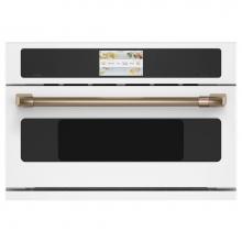 GE Cafe Series CSB913P4NW2 - Cafe 30'' Smart Five in One Oven with 120V Advantium Technology