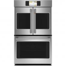 GE Cafe Series CTD90FP2NS1 - Cafe Professional Series 30'' Smart Built-In Convection French-Door Double Wall Oven