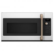 GE Cafe Series CVM517P4MW2 - Cafe 1.7 Cu. Ft. Convection Over-the-Range Microwave Oven