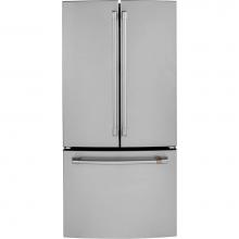 GE Cafe Series CWE19SP2NS1 - Cafe ENERGY STAR 18.6 Cu. Ft. Counter-Depth French-Door Refrigerator