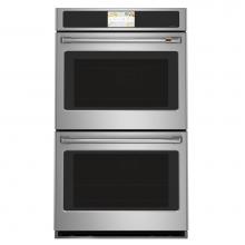 GE Cafe Series CTD90DP2NS1 - Cafe ™ Professional Series 30'' Built-In Convection Double Wall Oven