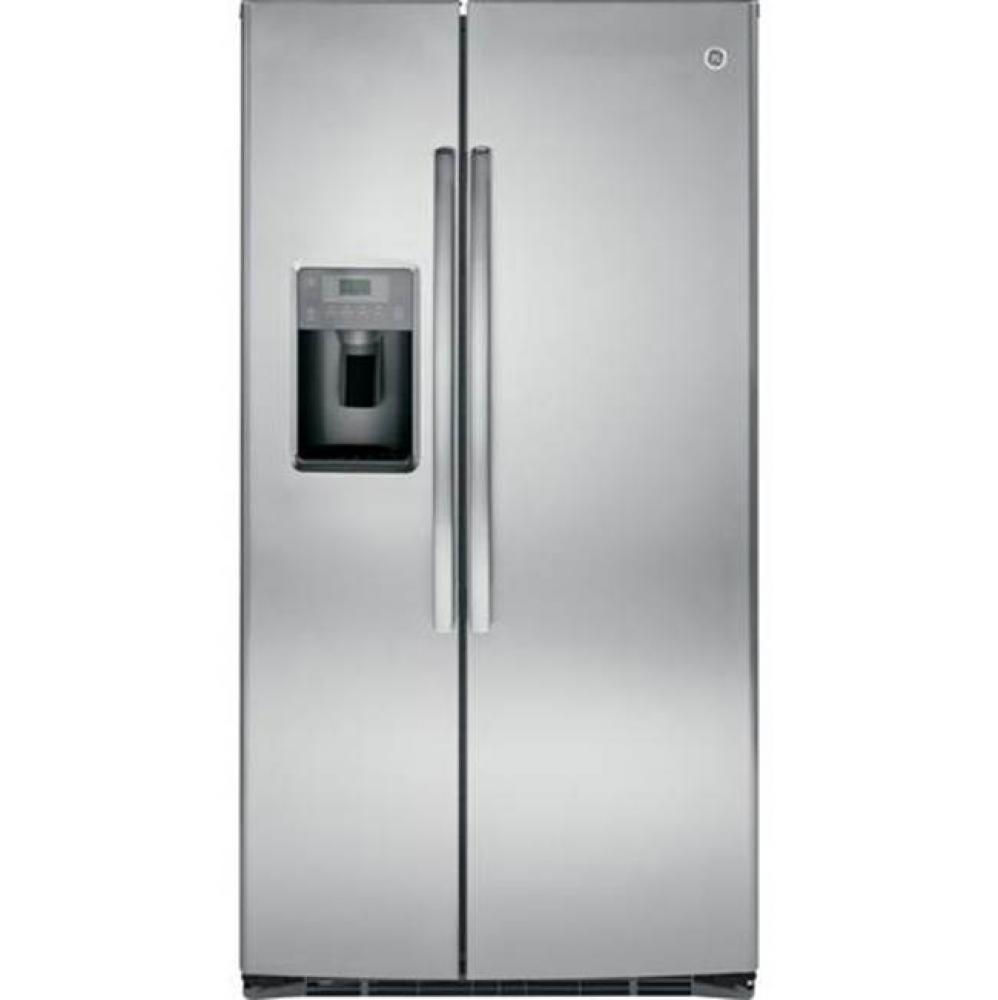 GE® ENERGY STAR® 25.3 Cu. Ft. Side-By-Side