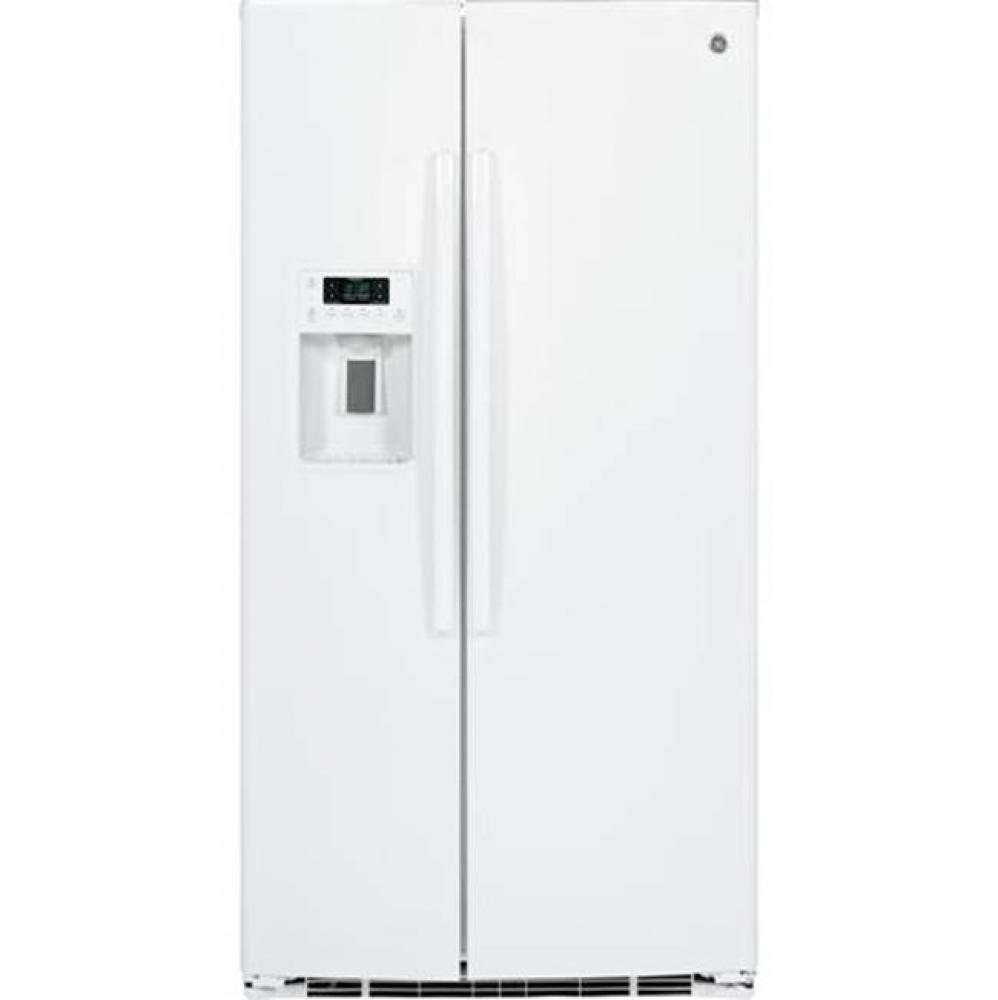 GE® ENERGY STAR® 25.3 Cu. Ft. Side-By-Side