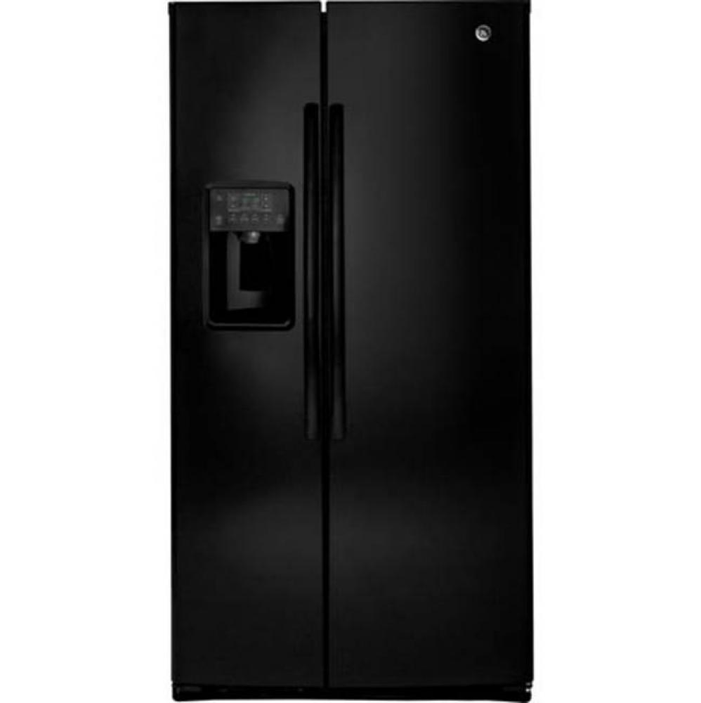 GE® ENERGY STAR® 25.3 Cu. Ft. Side-By-Side