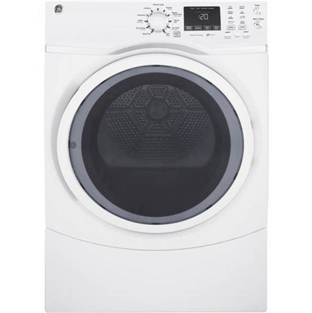 GE® 7.5 cu. ft. capacity Front Load electric dryer with