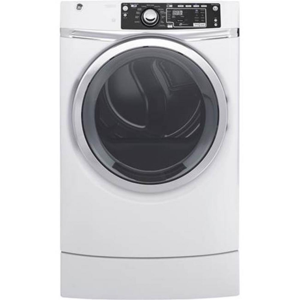 GE® 8.3 cu. ft. Capacity RightHeight? Front Load Gas ENERGY STAR® Dryer with