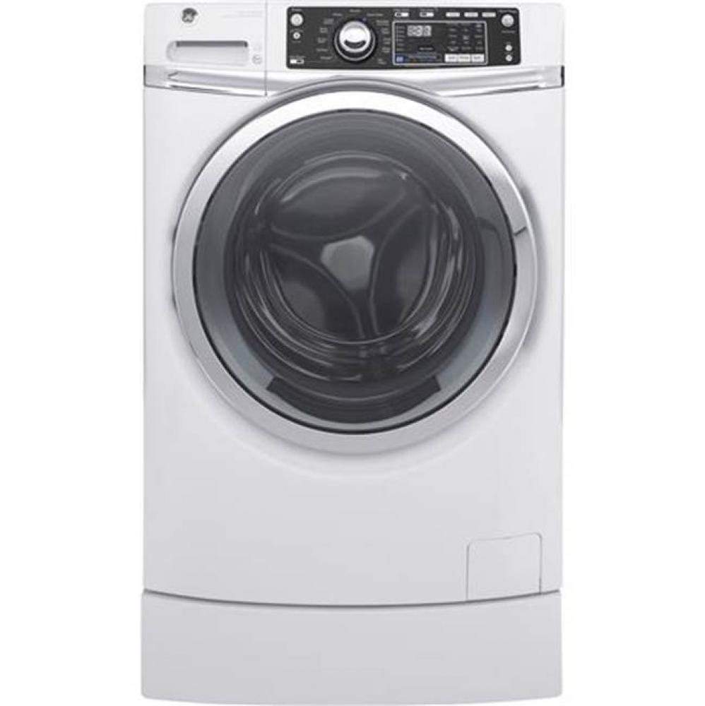 GE® 4.9 DOE cu. ft. Capacity RightHeight? Front Load ENERGY STAR® Washer with